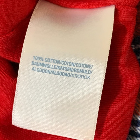 Ralph Lauren boy one piece long sleeve flannel outfit, plaid, 6 months - Picture 10 of 10